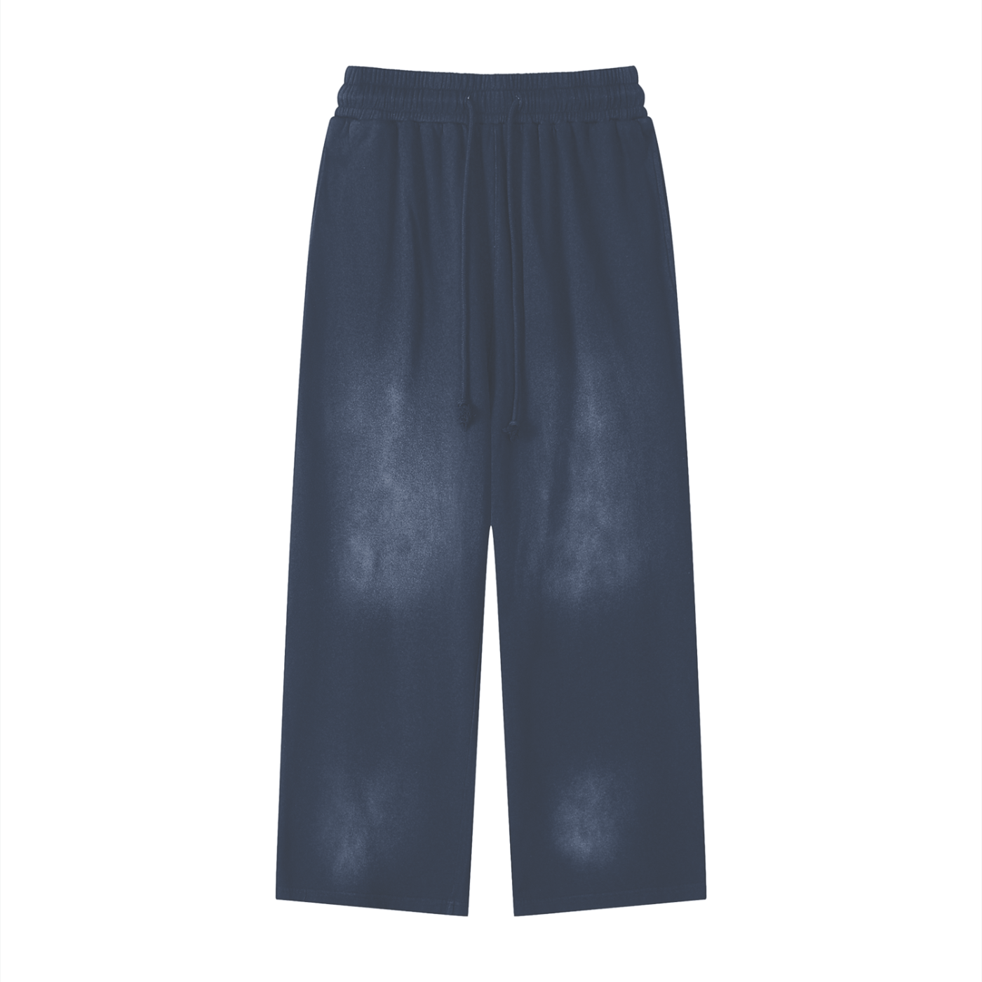 Effortless Athleisure Pure Cotton Handcrafted Monkey Wash Loose fit Sweatpants