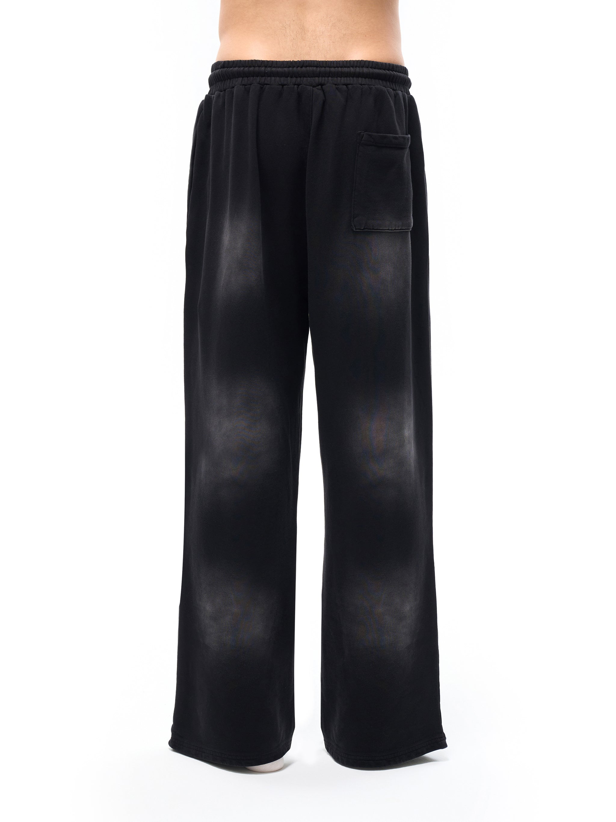 Effortless Athleisure Pure Cotton Handcrafted Monkey Wash Loose fit Sweatpants